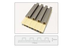 China Wood Substitute WPC Louvered Fluted Wall Panels Elegant Versatile supplier