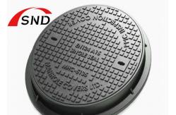 China Anti Displacement Ductile Iron D400 Manhole Cover For Urban Main Roads supplier