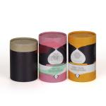 Printed Clear Plastic Skin Care Paper Composite Cans Plastic Cylinder Jar Moisture - Proof for sale