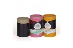 China Printed Clear Plastic Skin Care Paper Composite Cans Plastic Cylinder Jar Moisture - Proof supplier