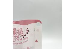 China CMYK 4 Layer PE Custom Juice Pouches Plastic Liquid Pouches With Nozzle supplier