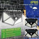 Solar Powered LED Wall Light High Brightness LED Light With Motion Sensor for sale