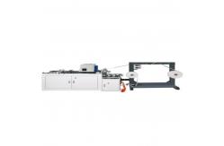 China Automatic Hot Melt Glue Paper Shopping Bag Handle Making Machine 380V supplier