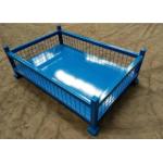Detachable Metal Cages Mesh Pallet Container Wire Mesh Stillages Cage Box for sale