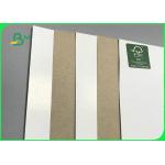 140 - 200gsm One Side Coated Kraft Board For Boxes Making for sale