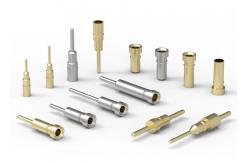China 2.54mm Pitch Machined Pins Male Gender Machined Header Double Ended Pin supplier