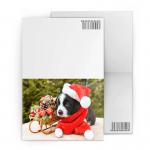 New Year Greeting Custom Lenticular Cards PET / PP CYMK Lenticular Image Printing for sale
