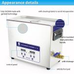 CE Ultrasonic Record Cleaner , Sonic Cleaning Machine 1~30min Adjustable 40khz 180w for sale