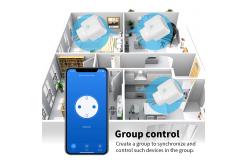 China Zigbee Remote Light Bulb Socket EU Plug Tuya Smart Wifi Switch Socket supplier