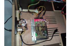 China Coin operated arcade gun shooting 32 LED Terminator video shooting game machine supplier