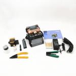 AV6481 DS Automatic Optical Fiber Fusion Splicer , Signal Fire Fusion Splicer for sale