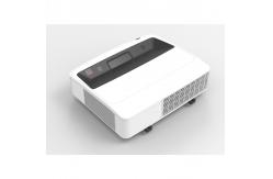 China Manual 5000 Lumen UST Laser Projector With XGA Resolution And 16W Speaker supplier