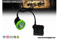 China Rechargeable Coal Mining Lights 5V 50000lux Headlamp , Coal Miner Cap Lights supplier