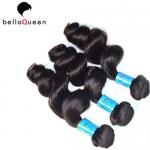 10 inch - 30 inch Curly Mongolian Hair Extensions , Loose Wave Human Hair Weave for sale