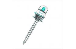 China Surgsci 10mm Double Seal Sterile Disposable Trocar Laparoscopic Instruments Optical Trocars supplier