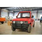 2 Seats 72v 4kw EV Electric Mini Truck Pickup With Flat Bed for sale