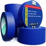 Custom High Temperature Resistance Blue Masking Tape Painting Refinish for sale