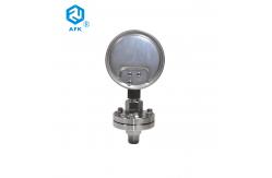 China AFK SS316 Threaded Diaphragm Pressure Gauge 2000KPa For Hydraulic Industries supplier