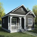 Luxury Multi Storey Light Steel Villa Prefab Fast Assembly Light Steel Structure Villa for sale
