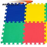 Latex Free 24 X 24 Foam Floor Tiles / 80kg/cbm Interlocking Jigsaw Mats for sale