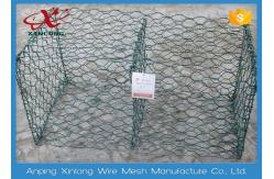 China Double Twisted Hexagonal Hot Dipped Galvanized Gabion Baskets supplier