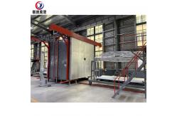 China High Capacity PLC Control System Shuttle Rotomolding Machine For Water Tanks supplier