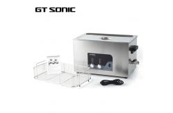 China 20L Manual Ultrasonic Cleaner 2 Different Power Engine Cleaning supplier