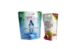 China Liquid Packaging Stand up Spout Bag with Customized Thickness supplier