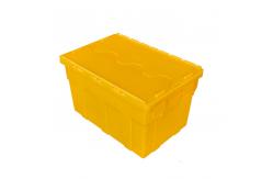 China heavy duty used nestable clear vegetable plastic injection molds crate with wheels supplier