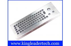 China USB Interface Desktop Rugged Keyboard Trackball With 65 Keys supplier