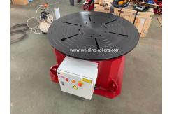 China 30T Welding Positioner Turntable With Hand Control Box Rotary With Fast Rotation Speed supplier