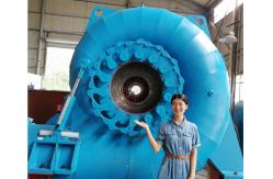 China 450-1000 RPM Water Turbine Generator with Automatic Manual Control supplier