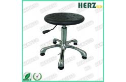 China Polyurethane Material ESD Safe Chairs Aluminium Alloy Five Star Feet Radius 240mm supplier
