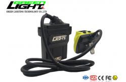 China Waterproof IP68 LED Miner Cap Lamp 13600mAh 25000lux With Cord supplier