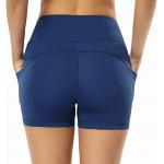 3 Inch Printed Biker Active Yoga Shorts Workout Gym Yoga Shorts For Women