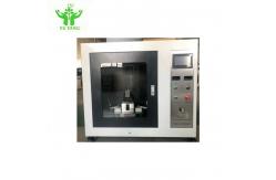 China UL94 Horizontal / Vertical Flame Test Chamber , 20d / 45d Plastic Test Equipment supplier