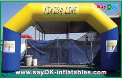 China PVC Durable Material Inflatable Arch / Inflatable Finish Line supplier