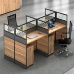 1200mm Height Sound Proof Office Furniture Partitions Matched Front Screen , Side Cabinets for sale