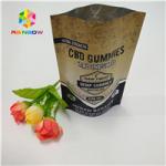 Doypack k Aluminum Foil Pouch Premium CBD Hemp Flower Tea Packaging Smell Proof Children Resistant Pouch for sale