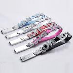 Alphabet Bracelet Jewelry Style Crystal USB Stick Metal 64GB 128GB for sale