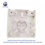 2 Port Fiber Optic Faceplate Box Wall Plate Outlet Empty Loaded for sale