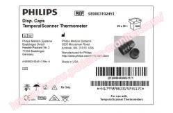 China REF 989803192451 Patient Monitor Accessories Disp Caps Temporal Scanner Thermometer supplier