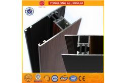 China T5/ T6 Industrial Aluminium Profiles Rich Wood Pattern UV Protection supplier