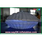 White Nylon Cloth Inflatable Lighting Decoration LED Shell For Advertising for sale
