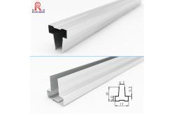 China OEM Aluminum Extrusion Profile Silver Aluminum Frame Profile For Whiteboard Silding supplier