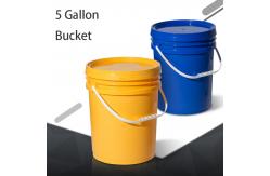 China Food Grade 20L Plastic Bucket with White Plastic Handle and Sealed Lid supplier