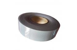 China Auto Yellow And Silver Reflective Conspicuity Tape , High Intensity Grade Honeycomb Reflective Tape supplier