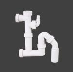 290mm Plastic Wash Basin Drainer Handle Style Toilet Rubber Flapper 50mm for sale