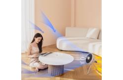 China 7 Vane Remoter Control Rechargeable Table Fan Tripod LED Outdoor Usb Fan supplier