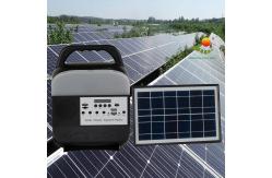 China Home Lighting Portable Solar Bulbs 3PCS LED Light Kits With Solar Panel supplier